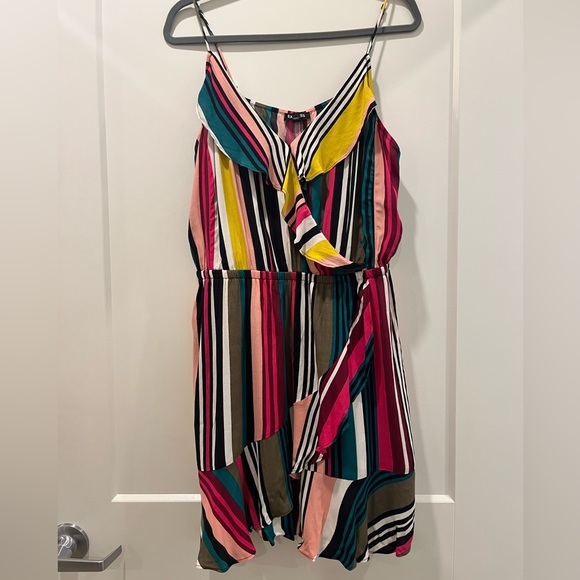 Express Multi-Color Summer Dress - Picture 3 of 5